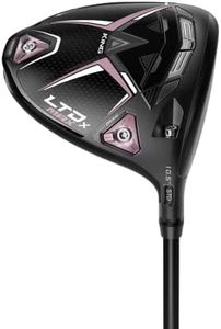 Cobra Golf 2022 LTDX Max Driver Gloss Black-Elderberry (Women's, Right Hand, UST Helium Nanocore, Ladies Flex, 10.5)