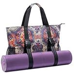 Heathyoga Yoga Mat Bag with Large M
