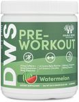 Pre Workout Powder for Men & Women (30 Servings of Caffeine, Beta Alanine, L-Citrulline, Dynamine, L-Theanine, Taurine, Theacrine, & More) Preworkout Powder with Scoop by Double Wood (Watermelon Lime)