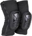 Klein Tools 60630 Tough-Flex Knee Sleeves for Work, Construction, Low-Profile Sleeve with Zipper, Gel-Like Foam, Black, L/XL