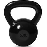 JFIT Kettlebell Weights Cast Iron, 60 LB