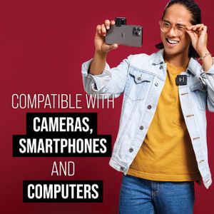 RØDE Wireless GO II Microphone System – Dual Channel Wireless Mic
