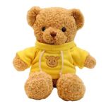 BIUBIULOVE 12inch Teddy Bear Stuffed Animal, Soft Cuddly Stuffed Plush Bear, Gifts for Kids Baby Toddlers on Baby Shower, Valentine's Day (Yellow)