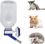 Choco Nose Patented Mini No-Drip Water Bottle/Feeder for Hamsters/Hedgehogs/Gliders/Rats/Mice/Other Small Pets and Animals - For Cages, Crates or Wall Mount. 300ML. Nozzle 10mm, Blue (C125)