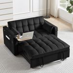 Convertible Sofa Bed,3-in-1 Velvet 