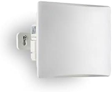 Auraglow 50W 4200lm Full Screen Slimline Compact LED Flood Light White Outdoor Wall Lamp