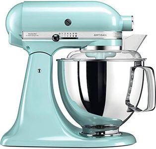 KitchenAid Artisan - Robot de cocina (4,8 L, Azul, palanca, 220 RPM, 1,454 m, AC)
