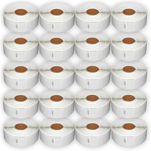 ExtraPrint 20 Rolls Address Label for Dymo SD99012 S0722400-36mm x 89mm Compatible for Dymo Label Writer 4XL, Label Writer SE300, Label Writer SE450, Label Writer Wireless - 260 Labels per Roll