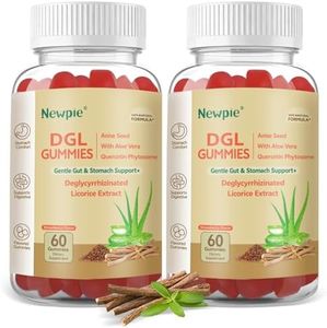 DGL Gummies | Deglycyrrhizinated Licorice Root Extract, Quercetin, Aloe Vera, Anise Seed Powder | Gut Health, Stomach Soothe, Gerd Support, Digestive Comfort | Gluten Free, 120 ct(Strawberry Flavor)
