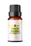 Lemon Sherbet Fragrance Oil, 10ml - Use in Aromatherapy Diffuser, Home Made Making, Potpourri, Candle, Soap, Slime, Bath Bomb, Air Freshener