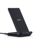 Anker Wireless Charger, 313 Wireless Charger (Stand), Qi-Certified for iPhone 12, 12 Pro Max, SE, 11, 11 Pro, 11 Pro Max, XR, XS Max, 10W Fast-Charging Galaxy S20, S10 (No AC Adapter)