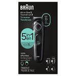 Braun All-in-One Style Kit Series 3 3450, 5-in-1 Trimmer for Men with Beard Trimmer, Ear & Nose Trimmer, Hair Clippers & More, Ultra-Sharp Blade, 40 Length Settings and Washable