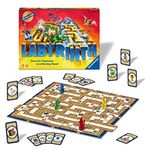 Ravensburger Labyrinth - Moving Maze Family Board Game for Kids and Adults Age 7 and Up - 2 to 4 Players - Gifts for Boys and Girls