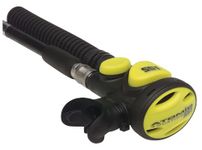 Atomic Aquatics SS1 Inflator| Reliable Integrated inflator/Regulator | Fits virtually All BCDs from Other Brands| Superior Breathing Performance | Easy to Operate | Yellow Stainless Steel