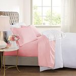 Dreamfields 2000TC Cooling Bamboo Sheet Set, King Single, Blush