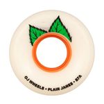 OJ Plain Jane Keyframe Skateboard Wheels 87a White 54mm