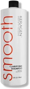 Keragen - Clarifying Shampoo with Keratin and Collagen, All Hair Types, 32 Oz - Deep Cleansing, Purifying, Refresh and Reset Damaged, Color Treated Hair, Removes Buildup and Residue from Scalp