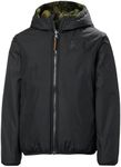 Helly Hansen Boy's Jr Champ Reversible Jacket, black, 14 UK
