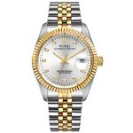 BUREI Men's Automatic Watch Scratch Resistant Synthetic Sapphire Glass with Date Display Stainless Steel Bracelet