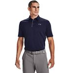 Under Armour Men's Tech Polo Shirt, Blue (Midnight Navy), 3XL UK