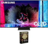 SAMSUNG QN55S90DA 55 Inch OLED 4K Smart TV (2024) Bundle with Deco Gear 2X 4K HDMI 2.0 Cable with Pure Copper Conductors & CPS Exclusive 12 Month Protection Pack Bundle (BEACH-CPS-261500)