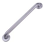 Amazon Basics Bathroom Handicap Safety Grab Bar, 24 Inch Length, 1.25 Inch Diameter