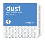 AIRx Filters Dust 19.75x21.5x1 Air Filter MERV 8 AC Furnace Pleated Air Filter Replacement Box of 6, Made in the USA