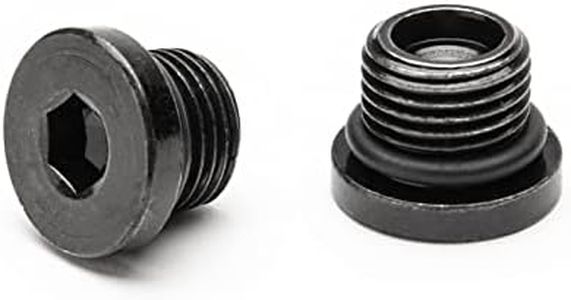 SuperATV.com Front Differential Fill and Drain Plug Kit for All Gen 3 Portals Made of Heavy Duty Steel | Comes Complete With Steel Plugs and O-Ring Seals!