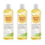 Burt's Bees Baby Original Shampoo and Body Wash 236.5ml - Pack of 3, 709.5 Milliliters, Value Pack