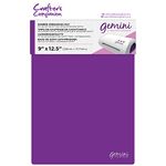 Crafters Companion Gemini Accessories-Rubber Embossing Mat, Purple 22.6 x 31.75 cm