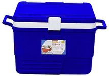 AIR O MATIC Aristo Plastic Insulated Chiller Ice Box, 25 Liter, (Blue/Red)