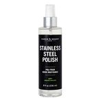 Caron & Doucet - Stainless Steel Polish | 100% Plant Based and Non-Toxic Formulation. Concentrated formulation that does not contain any water or petrochemicals. (8oz)