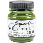 Jacquard Textile Color Fabric Paint 2.25oz-Olive Green