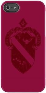 Uncommon LLC C0020-FL Alpha Phi Crest Capsule Hard Case for iPhone 5/5S - Carrying Case - Retail Packaging - Pink/Red