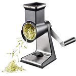 Gefu GE19080 Transforma Grater Drum Stainless Steel 28 x 13.6 x 28.1 cm