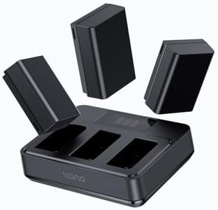 llano 3-Pack EN-EL25 USB-C 1350mAH Batteries & 45W Fast Charger