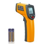 Dr Care Digital Infrared Thermometer Gun for Cooking,BBQ,Pizza Oven, Infrared Thermometer Laser with Backlight,-58℉~712℉(-50℃~380℃) Handheld Non Contact Heat Laser Temperature Gun (Not for Human)