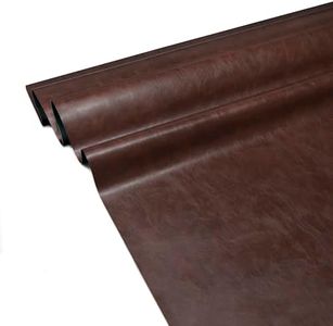NPBAG Leather Repair Patch Kit 25 x 50 Inches, Self-Adhesive Leather Tape Upholstery Vinyl Sticker for Couches, Sofa, Furniture, Car Seats, Bags, Jackets (Crazy Horse)
