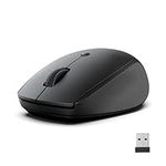 JLab Go Bluetooth Mouse, Battery Powered Wireless Mouse - Tri-Mode (BT 5.0/5.0/2.4Ghz) with USB-Dongle, Ergonomic, Compact Multi Device Silent Mouse for Laptop, PC, Computer, iPad, Mac, Tablet