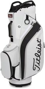 Titleist Cart 14 Lightweight Cart Bag, White/Black/Grey