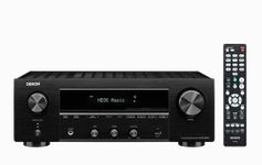 Denon DRA-800H Stereo Receiver and Amplifier, Alexa Compatible, 5 HDMI Inputs, Phono Input, Bluetooth and WiFi, DAB+ Radio, Music Streaming, AirPlay 2, HEOS Multiroom