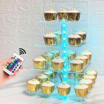 CHICBAKE Cupcake Stand Acrylic 4 Ti