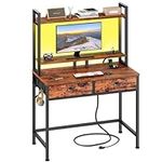 Furologee Small Computer Desk with 