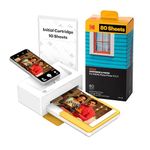 KODAK Dock Plus 4PASS Instant Photo Printer (4x6) + 90 Sheets Bundle