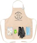 Grandpas Diaper Duty Apron New Grandpa to Be Great Gift, Beige