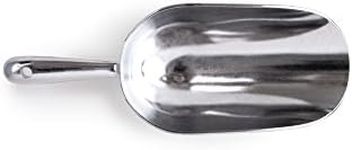 Fox Run Brands 5851 Aluminum Ice Scoop, 12oz, Silver