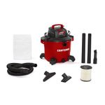 CRAFTSMAN 60 litre (16 Gallon) 6.5 Peak HP Wet/Dry Vac, Heavy-Duty Shop Vacuum with Attachments (CMXEVBE17595) - Ideal for Car Cleaning, Jobsite, Workshop, Wood Working and Other Projects