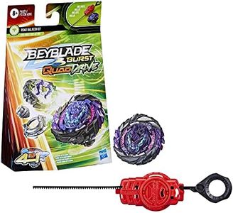 Beyblade Burst QuadDrive Roar Balkesh B7 Spinning Top Starter Pack - Defense/Stamina Type Battling Game with Launcher, Toy for Kids