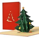 Christmas Card set of 3 I joyful greeting cards for the festive season with 3D pop up I voucher for xmas, advent greetings, folding cards, Set 9-W30