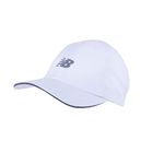 New Balance Men's and Women's Performance Run Hat, One Size, White